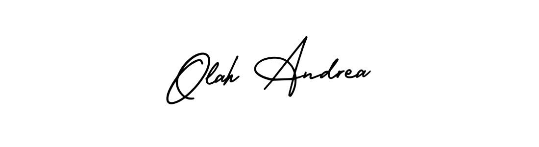 Check out images of Autograph of Olah Andrea name. Actor Olah Andrea Signature Style. AmerikaSignatureDemo-Regular is a professional sign style online. Olah Andrea signature style 3 images and pictures png