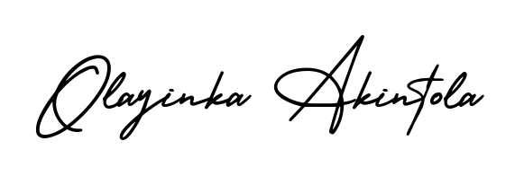Also we have Olayinka Akintola name is the best signature style. Create professional handwritten signature collection using AmerikaSignatureDemo-Regular autograph style. Olayinka Akintola signature style 3 images and pictures png