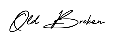 Stand out with a creative autograph for Old Broken. The AmerikaSignatureDemo-Regular styling blends modern aesthetics with classic signature flourishes. Old Broken signature style 3 images and pictures png