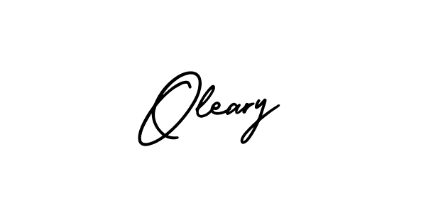 The best way (AmerikaSignatureDemo-Regular) to make a short signature is to pick only two or three words in your name. The name Oleary include a total of six letters. For converting this name. Oleary signature style 3 images and pictures png