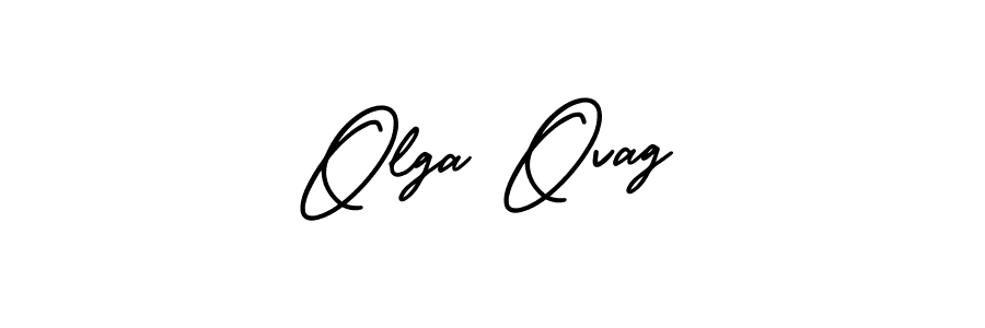 How to Draw Olga Ovag signature style? AmerikaSignatureDemo-Regular is a latest design signature styles for name Olga Ovag. Olga Ovag signature style 3 images and pictures png