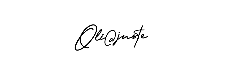 Check out images of Autograph of Oli@juste name. Actor Oli@juste Signature Style. AmerikaSignatureDemo-Regular is a professional sign style online. Oli@juste signature style 3 images and pictures png