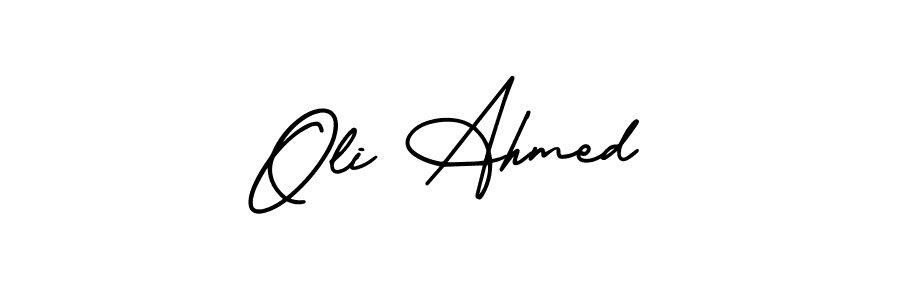 You can use this online signature creator to create a handwritten signature for the name Oli Ahmed. This is the best online autograph maker. Oli Ahmed signature style 3 images and pictures png