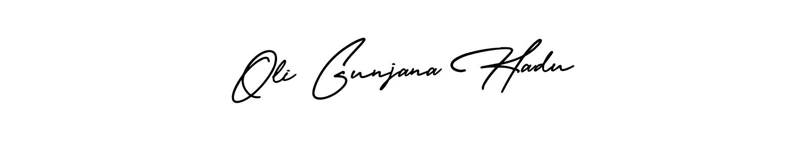 Once you've used our free online signature maker to create your best signature AmerikaSignatureDemo-Regular style, it's time to enjoy all of the benefits that Oli Gunjana Hadu name signing documents. Oli Gunjana Hadu signature style 3 images and pictures png