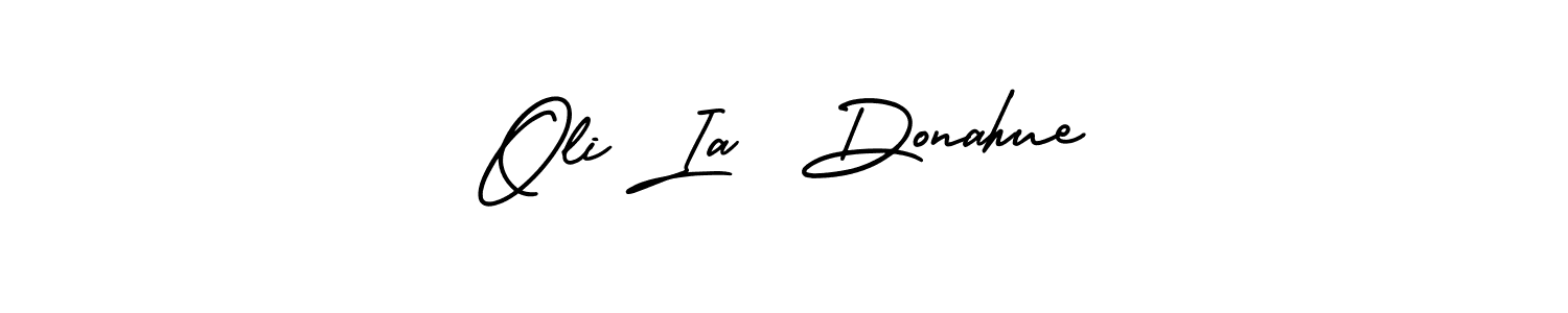 Check out images of Autograph of Oli Ia  Donahue name. Actor Oli Ia  Donahue Signature Style. AmerikaSignatureDemo-Regular is a professional sign style online. Oli Ia  Donahue signature style 3 images and pictures png
