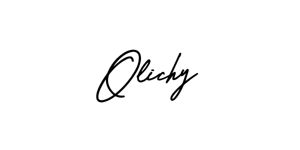 Similarly AmerikaSignatureDemo-Regular is the best handwritten signature design. Signature creator online .You can use it as an online autograph creator for name Olichy. Olichy signature style 3 images and pictures png