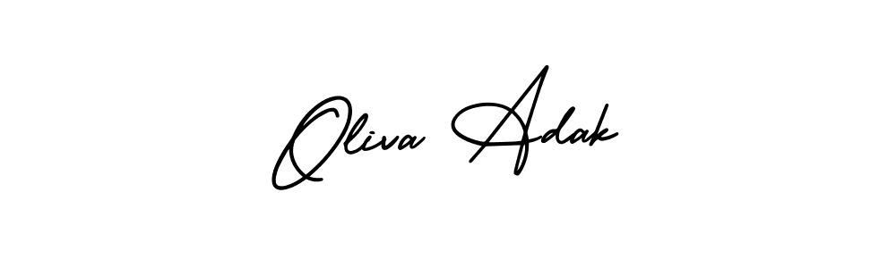 Check out images of Autograph of Oliva Adak name. Actor Oliva Adak Signature Style. AmerikaSignatureDemo-Regular is a professional sign style online. Oliva Adak signature style 3 images and pictures png