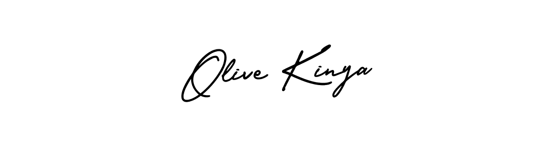 Also we have Olive Kinya name is the best signature style. Create professional handwritten signature collection using AmerikaSignatureDemo-Regular autograph style. Olive Kinya signature style 3 images and pictures png