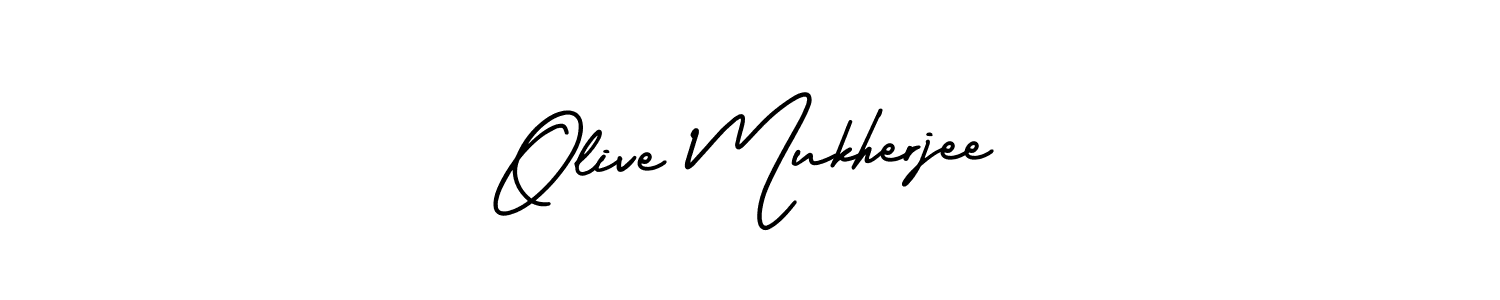 You can use this online signature creator to create a handwritten signature for the name Olive Mukherjee. This is the best online autograph maker. Olive Mukherjee signature style 3 images and pictures png