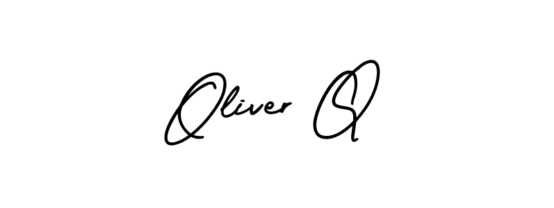 Also we have Oliver Q name is the best signature style. Create professional handwritten signature collection using AmerikaSignatureDemo-Regular autograph style. Oliver Q signature style 3 images and pictures png