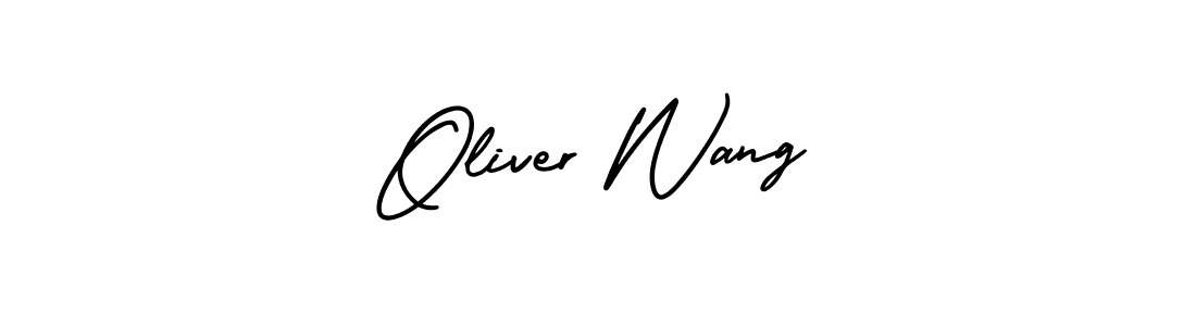 Also we have Oliver Wang name is the best signature style. Create professional handwritten signature collection using AmerikaSignatureDemo-Regular autograph style. Oliver Wang signature style 3 images and pictures png