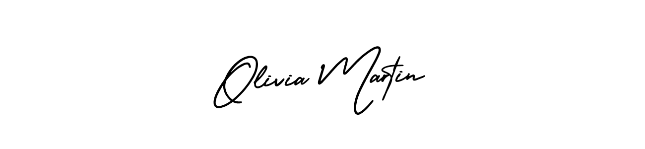 It looks lik you need a new signature style for name Olivia Martin. Design unique handwritten (AmerikaSignatureDemo-Regular) signature with our free signature maker in just a few clicks. Olivia Martin signature style 3 images and pictures png