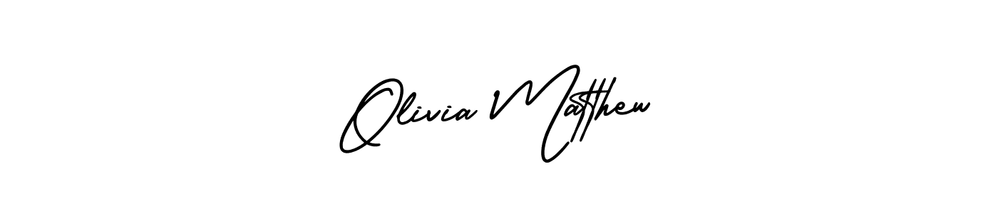 Make a beautiful signature design for name Olivia Matthew. Use this online signature maker to create a handwritten signature for free. Olivia Matthew signature style 3 images and pictures png