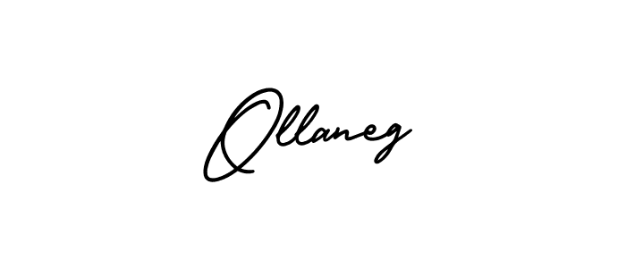 Best and Professional Signature Style for Ollaneg. AmerikaSignatureDemo-Regular Best Signature Style Collection. Ollaneg signature style 3 images and pictures png