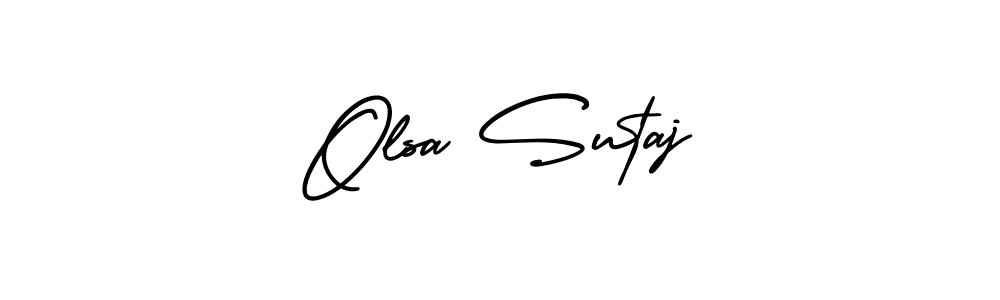 Make a beautiful signature design for name Olsa Sutaj. Use this online signature maker to create a handwritten signature for free. Olsa Sutaj signature style 3 images and pictures png