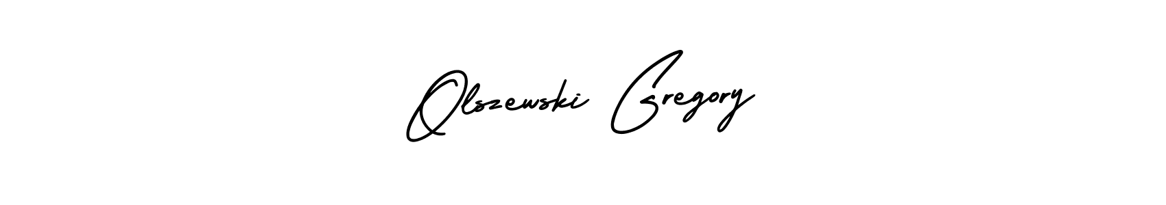 Check out images of Autograph of Olszewski Gregory name. Actor Olszewski Gregory Signature Style. AmerikaSignatureDemo-Regular is a professional sign style online. Olszewski Gregory signature style 3 images and pictures png
