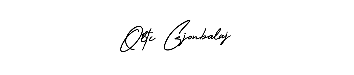 This is the best signature style for the Olti Gjonbalaj name. Also you like these signature font (AmerikaSignatureDemo-Regular). Mix name signature. Olti Gjonbalaj signature style 3 images and pictures png