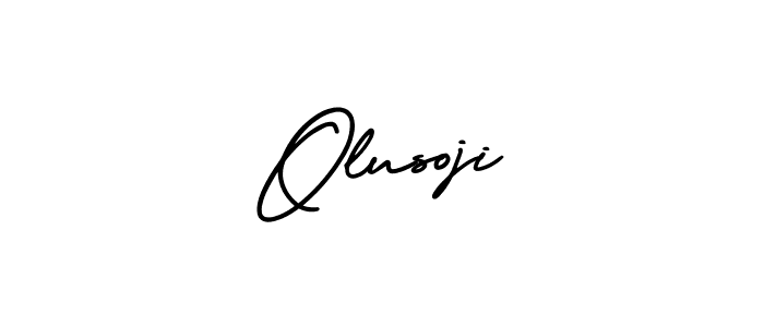How to make Olusoji signature? AmerikaSignatureDemo-Regular is a professional autograph style. Create handwritten signature for Olusoji name. Olusoji signature style 3 images and pictures png