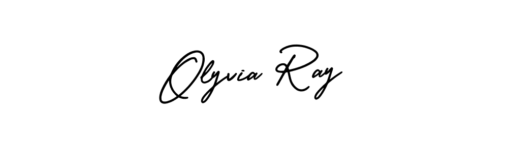 The best way (AmerikaSignatureDemo-Regular) to make a short signature is to pick only two or three words in your name. The name Olyvia Ray include a total of six letters. For converting this name. Olyvia Ray signature style 3 images and pictures png