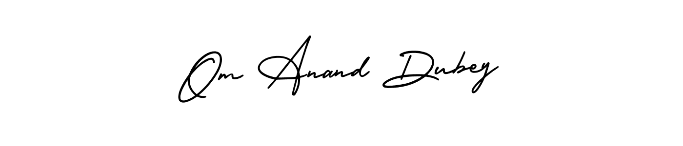 Create a beautiful signature design for name Om Anand Dubey. With this signature (AmerikaSignatureDemo-Regular) fonts, you can make a handwritten signature for free. Om Anand Dubey signature style 3 images and pictures png