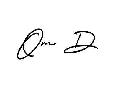 Check out images of Autograph of Om D name. Actor Om D Signature Style. AmerikaSignatureDemo-Regular is a professional sign style online. Om D signature style 3 images and pictures png