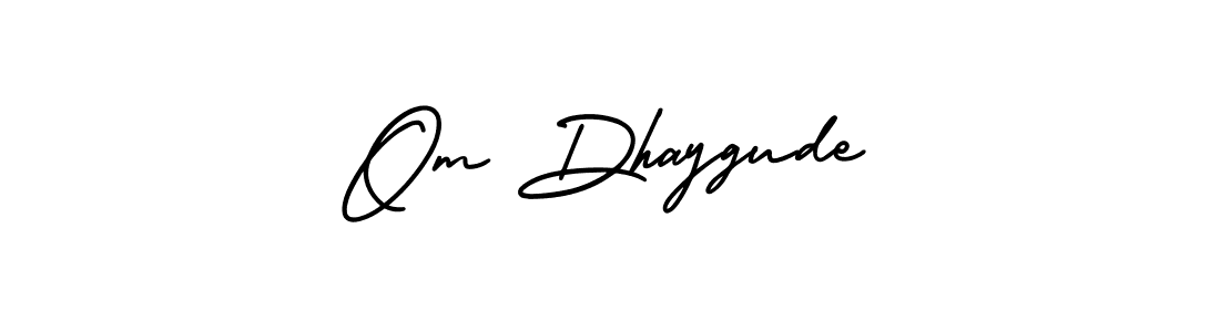 How to Draw Om Dhaygude signature style? AmerikaSignatureDemo-Regular is a latest design signature styles for name Om Dhaygude. Om Dhaygude signature style 3 images and pictures png