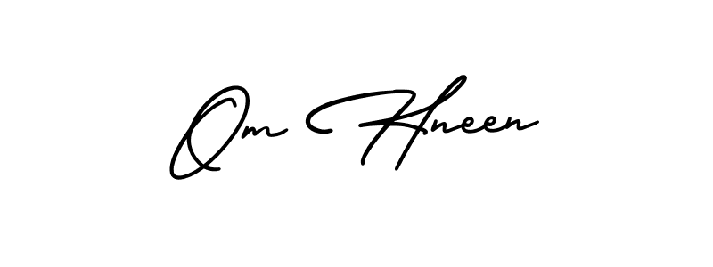 Once you've used our free online signature maker to create your best signature AmerikaSignatureDemo-Regular style, it's time to enjoy all of the benefits that Om Hneen name signing documents. Om Hneen signature style 3 images and pictures png