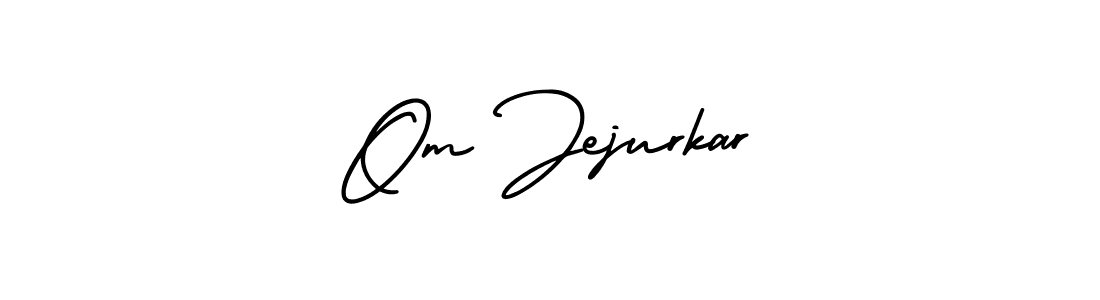 Check out images of Autograph of Om Jejurkar name. Actor Om Jejurkar Signature Style. AmerikaSignatureDemo-Regular is a professional sign style online. Om Jejurkar signature style 3 images and pictures png