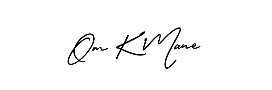 Make a short Om K Mane signature style. Manage your documents anywhere anytime using AmerikaSignatureDemo-Regular. Create and add eSignatures, submit forms, share and send files easily. Om K Mane signature style 3 images and pictures png