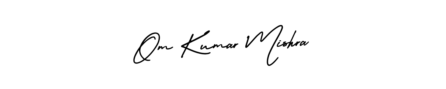 Best and Professional Signature Style for Om Kumar Mishra. AmerikaSignatureDemo-Regular Best Signature Style Collection. Om Kumar Mishra signature style 3 images and pictures png