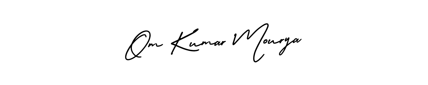 AmerikaSignatureDemo-Regular is a professional signature style that is perfect for those who want to add a touch of class to their signature. It is also a great choice for those who want to make their signature more unique. Get Om Kumar Mourya name to fancy signature for free. Om Kumar Mourya signature style 3 images and pictures png