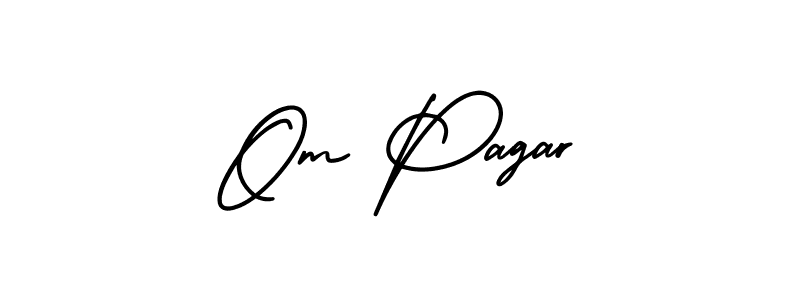Make a short Om Pagar signature style. Manage your documents anywhere anytime using AmerikaSignatureDemo-Regular. Create and add eSignatures, submit forms, share and send files easily. Om Pagar signature style 3 images and pictures png