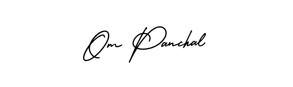 Make a beautiful signature design for name Om Panchal. Use this online signature maker to create a handwritten signature for free. Om Panchal signature style 3 images and pictures png