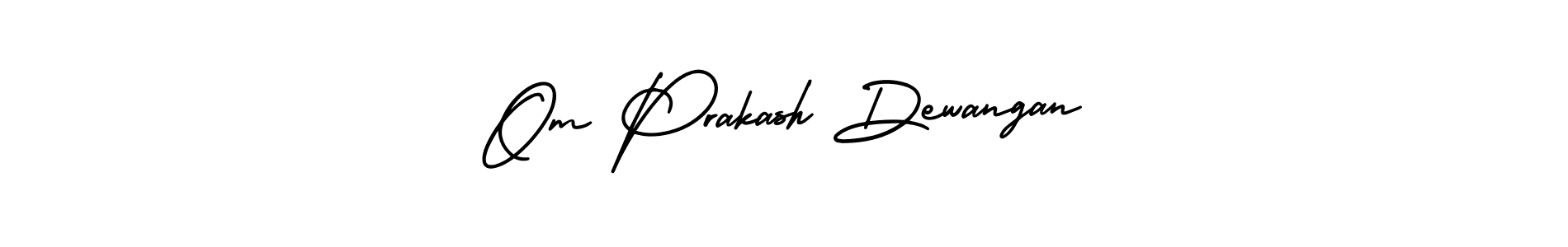 Create a beautiful signature design for name Om Prakash Dewangan. With this signature (AmerikaSignatureDemo-Regular) fonts, you can make a handwritten signature for free. Om Prakash Dewangan signature style 3 images and pictures png