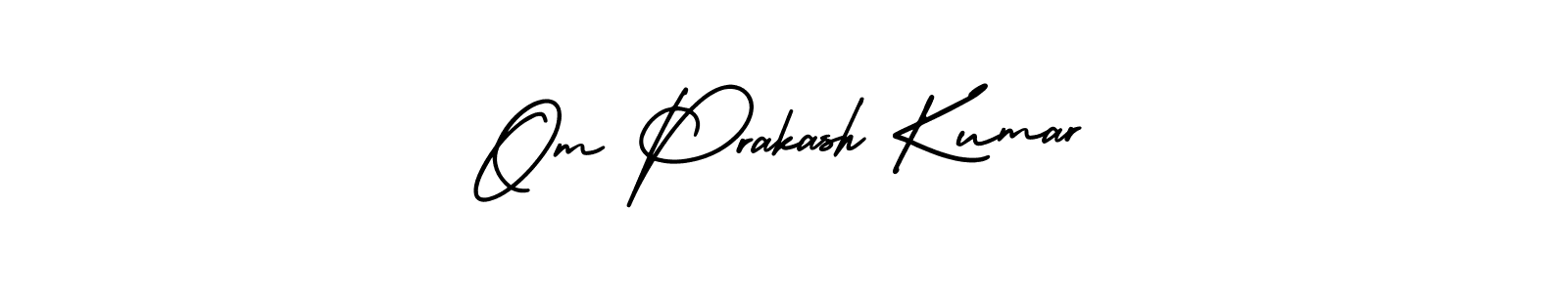 Om Prakash Kumar stylish signature style. Best Handwritten Sign (AmerikaSignatureDemo-Regular) for my name. Handwritten Signature Collection Ideas for my name Om Prakash Kumar. Om Prakash Kumar signature style 3 images and pictures png