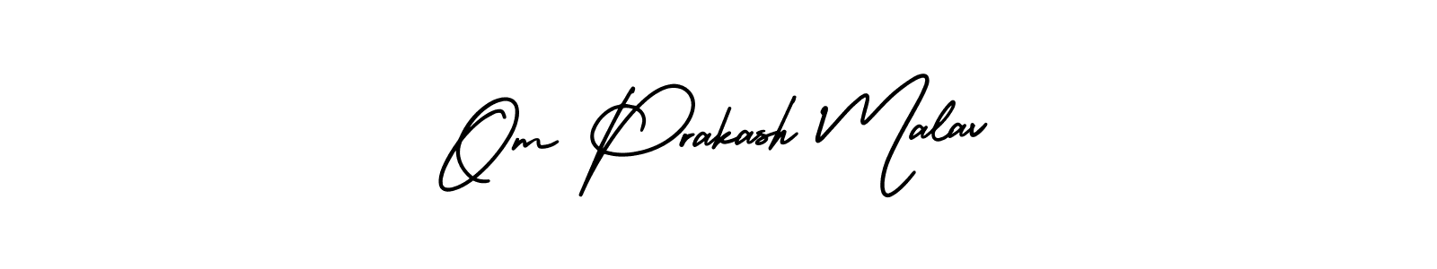 Similarly AmerikaSignatureDemo-Regular is the best handwritten signature design. Signature creator online .You can use it as an online autograph creator for name Om Prakash Malav. Om Prakash Malav signature style 3 images and pictures png