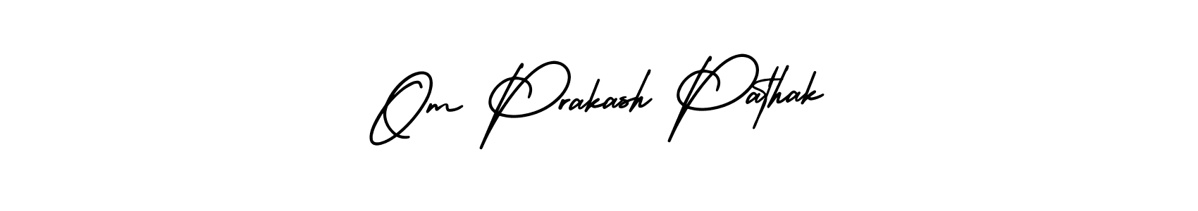 Make a beautiful signature design for name Om Prakash Pathak. Use this online signature maker to create a handwritten signature for free. Om Prakash Pathak signature style 3 images and pictures png