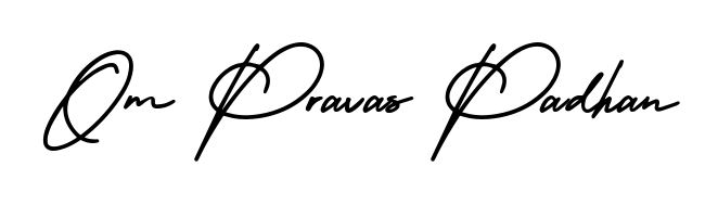 Check out images of Autograph of Om Pravas Padhan name. Actor Om Pravas Padhan Signature Style. AmerikaSignatureDemo-Regular is a professional sign style online. Om Pravas Padhan signature style 3 images and pictures png
