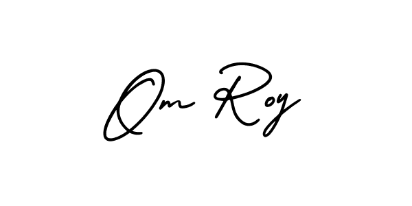 Make a beautiful signature design for name Om Roy. Use this online signature maker to create a handwritten signature for free. Om Roy signature style 3 images and pictures png