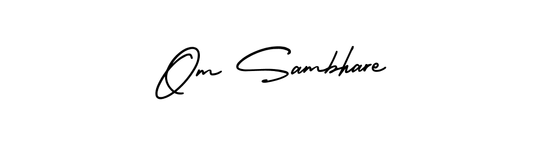 Once you've used our free online signature maker to create your best signature AmerikaSignatureDemo-Regular style, it's time to enjoy all of the benefits that Om Sambhare name signing documents. Om Sambhare signature style 3 images and pictures png