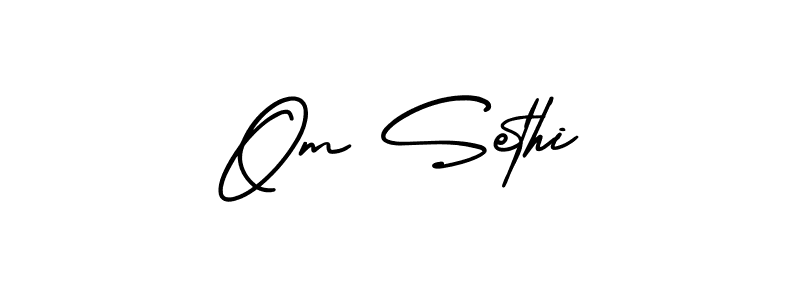 You can use this online signature creator to create a handwritten signature for the name Om Sethi. This is the best online autograph maker. Om Sethi signature style 3 images and pictures png
