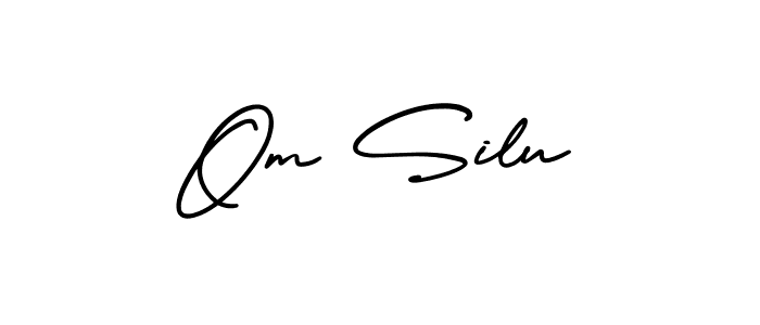 You can use this online signature creator to create a handwritten signature for the name Om Silu. This is the best online autograph maker. Om Silu signature style 3 images and pictures png