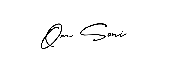 Check out images of Autograph of Om Soni name. Actor Om Soni Signature Style. AmerikaSignatureDemo-Regular is a professional sign style online. Om Soni signature style 3 images and pictures png