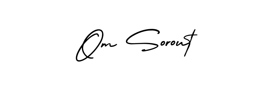 Make a beautiful signature design for name Om Sorout. Use this online signature maker to create a handwritten signature for free. Om Sorout signature style 3 images and pictures png