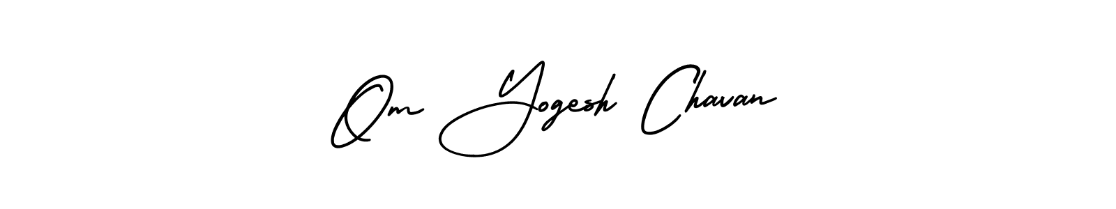 Best and Professional Signature Style for Om Yogesh Chavan. AmerikaSignatureDemo-Regular Best Signature Style Collection. Om Yogesh Chavan signature style 3 images and pictures png