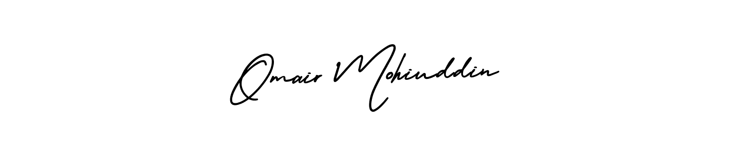 Best and Professional Signature Style for Omair Mohiuddin. AmerikaSignatureDemo-Regular Best Signature Style Collection. Omair Mohiuddin signature style 3 images and pictures png