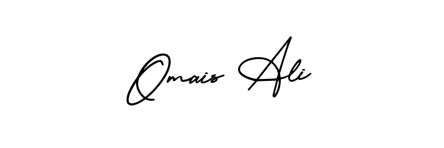 It looks lik you need a new signature style for name Omais Ali. Design unique handwritten (AmerikaSignatureDemo-Regular) signature with our free signature maker in just a few clicks. Omais Ali signature style 3 images and pictures png