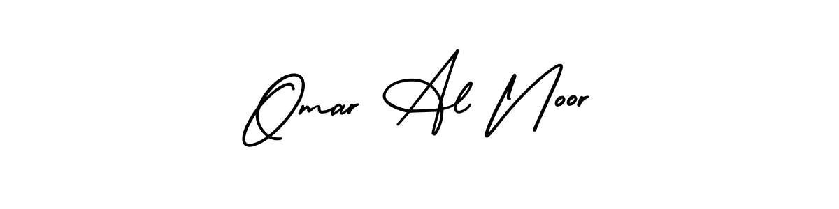 Use a signature maker to create a handwritten signature online. With this signature software, you can design (AmerikaSignatureDemo-Regular) your own signature for name Omar Al Noor. Omar Al Noor signature style 3 images and pictures png