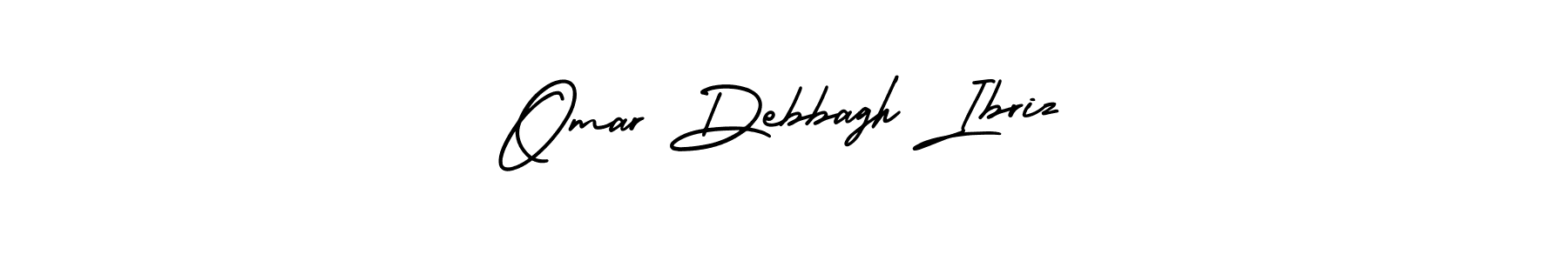 It looks lik you need a new signature style for name Omar Debbagh Ibriz. Design unique handwritten (AmerikaSignatureDemo-Regular) signature with our free signature maker in just a few clicks. Omar Debbagh Ibriz signature style 3 images and pictures png