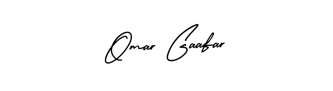 Make a beautiful signature design for name Omar Gaafar. With this signature (AmerikaSignatureDemo-Regular) style, you can create a handwritten signature for free. Omar Gaafar signature style 3 images and pictures png